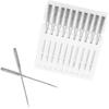 10PCS Organ Needles Serger Combo HAx1SP Needles For Elastic Knitted Fabric Anti-Jump Needle #75 - #90 Sewing Machine Accessories