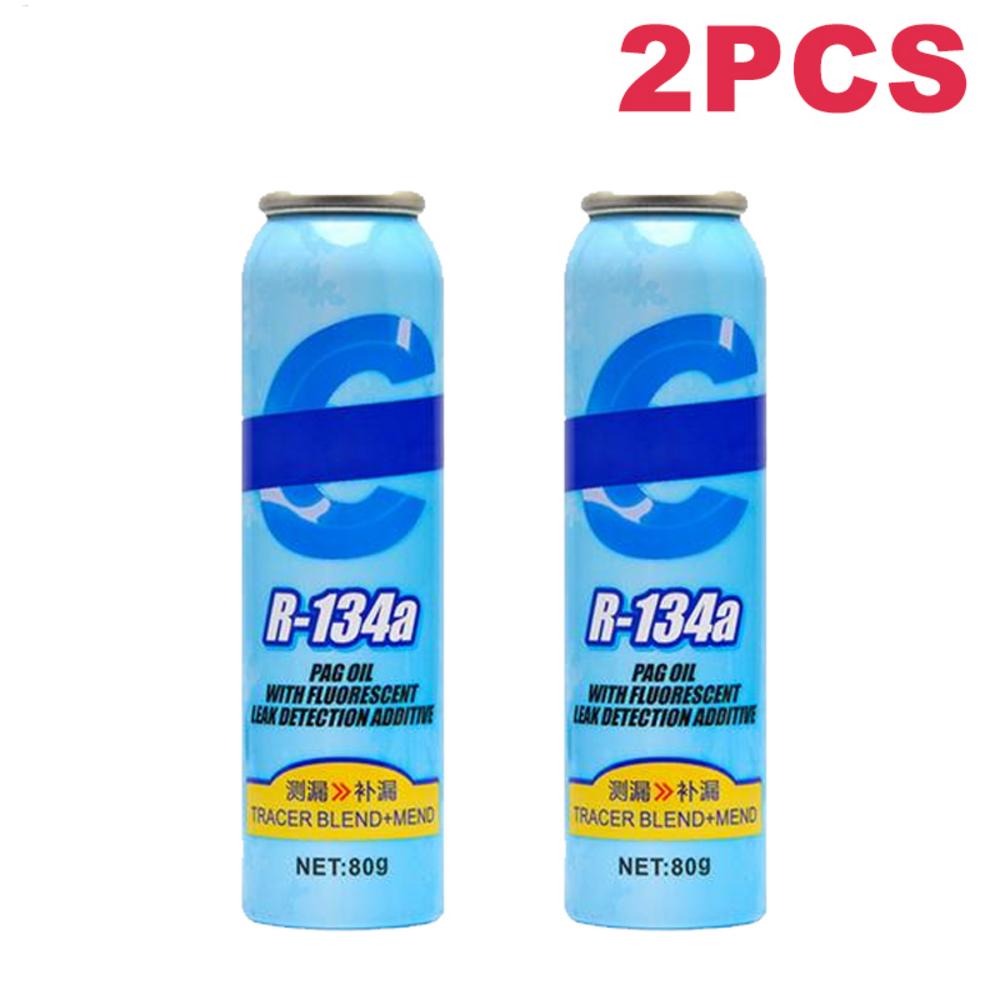 R134a Refrigerant Leak Repair Agent Strong Car Air Conditioner Oil Fluorescent Detection Repair Agent Plugging Agent Leak R 134a