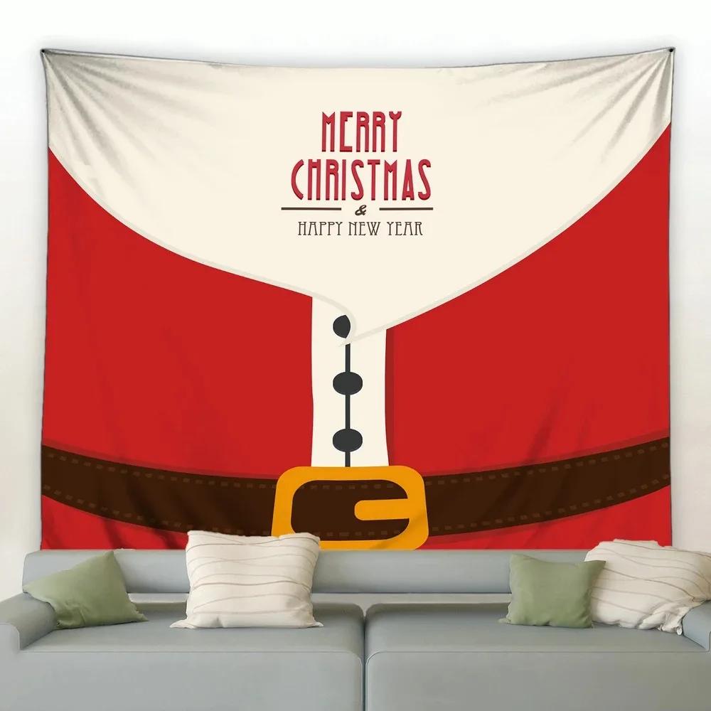

Рождественская елка Сани Домик Снеговик Гобелен Спальня Гостиная Дом Рождественские украшения Гобелен 100x75cm