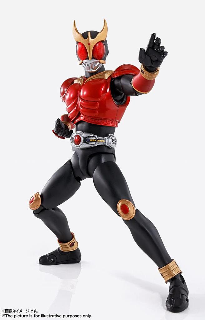 TAMASHII NATIONS Bone Carving Kamen Rider Kuuga Mighty Form 50th Anniversary Approximately 145mm made of PVC articulated S.H.Figuarts (True Method)