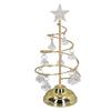 LED Christmas Tree Lamp Small Crystal Decorative Iron Tree Night Light Ornament for Gift