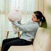 Peluche Gatto Persiano Bianco con Morcida Imbottitura in Cotone per Bambine e Bambini Regalo