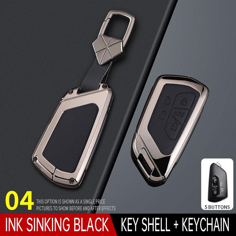 Compatible Key Case for Volkswagen Golf 8, ID.4, ID.3, Tiguan, Passat, Lingdu, Lanxun, and Touareg.