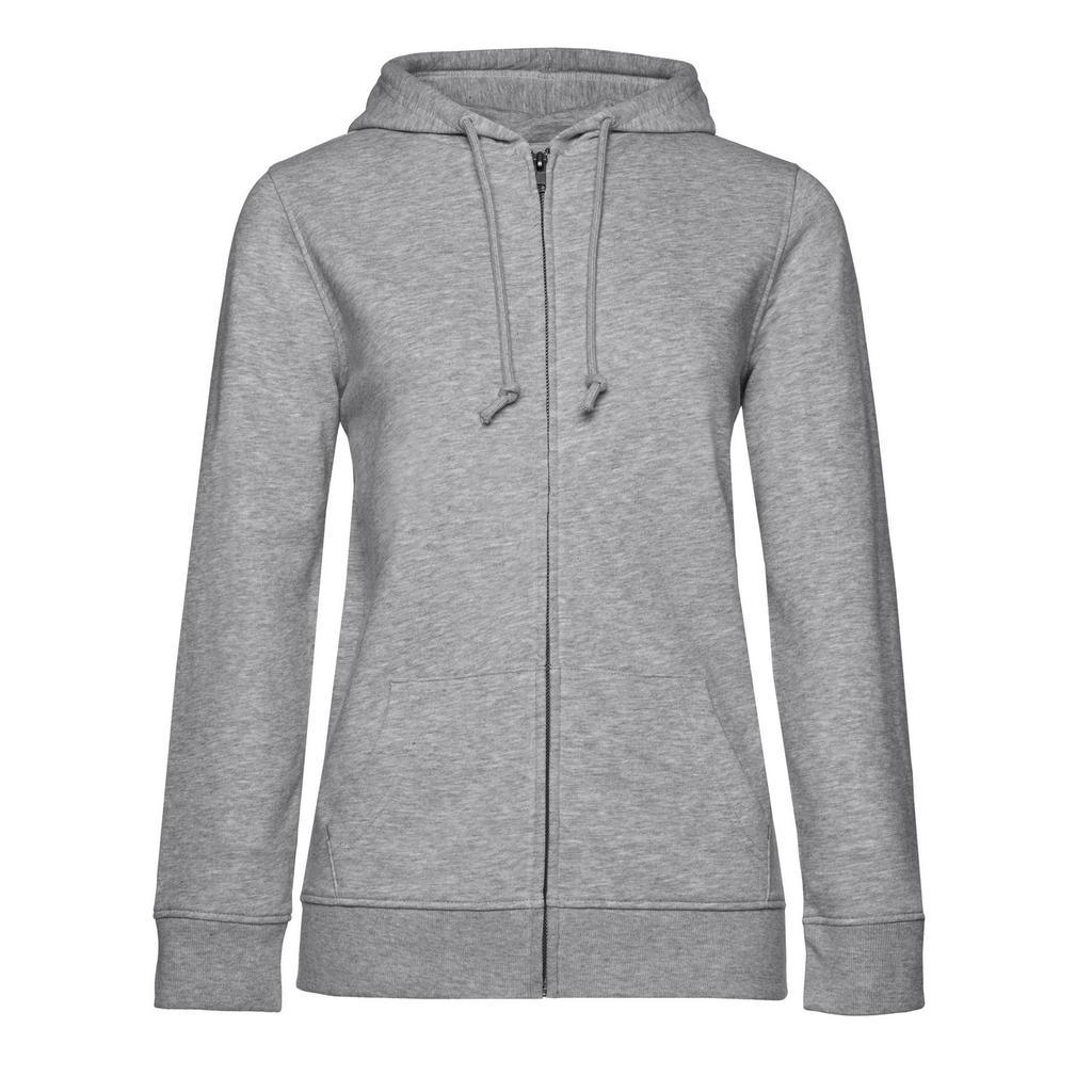 B&C Womens/Ladies Inspire Organic Zipped Hoodie