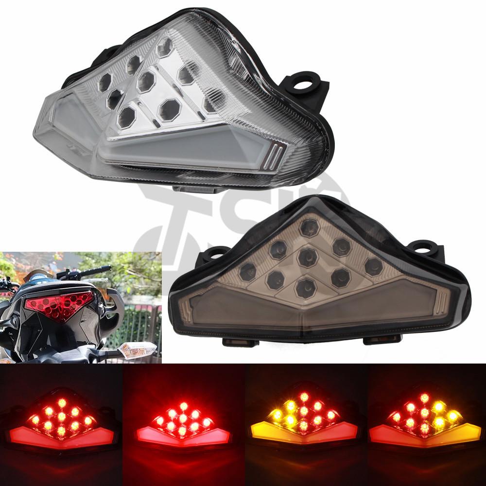 Integrated LED Tail Light Turn Signal Motorcycle Accessories For Kawasaki ER-6N ER-6F ER6N ER6F ER 6N 2012-2015 Brake Indicator