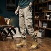 JAYSCE Jeans Militari da Uomo Multitasche Casual Allenamento Taglie Forti Cotone Traspirante Mimetico Esercito Pantaloni Cargo