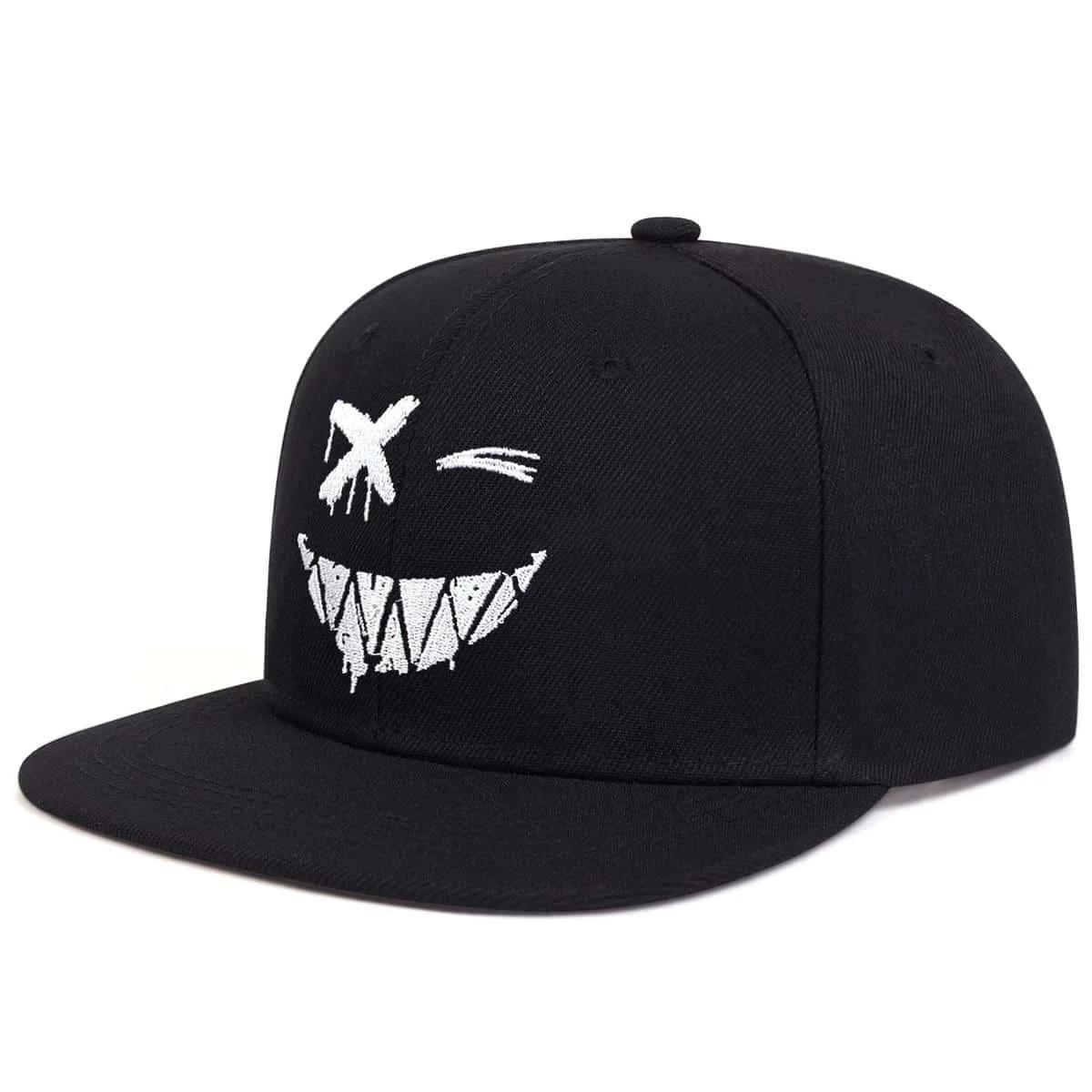 

Unisex Embroidery Hip-Hop Hats Spring Autumn Adjustable Casual Snapback Baseball Caps Outdoor Sunscreen Hat
