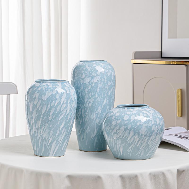 Modern Minimalist Jingdezhen Ceramic Vase for Hydroponics