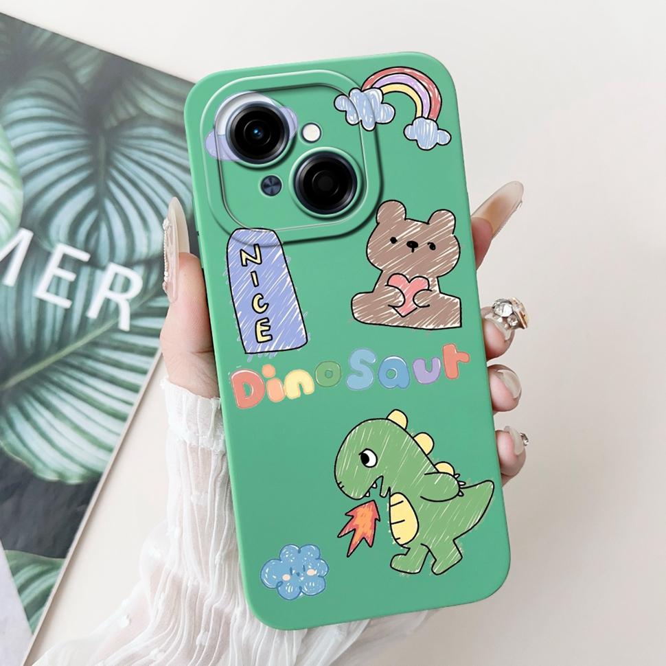 For Tecno Spark Go 1 Case Go1 Cute Cartoon Cover Soft Silicone Fundas Phone Case For Tecno SparkGo Spark Go 2025 Back Cover Capa