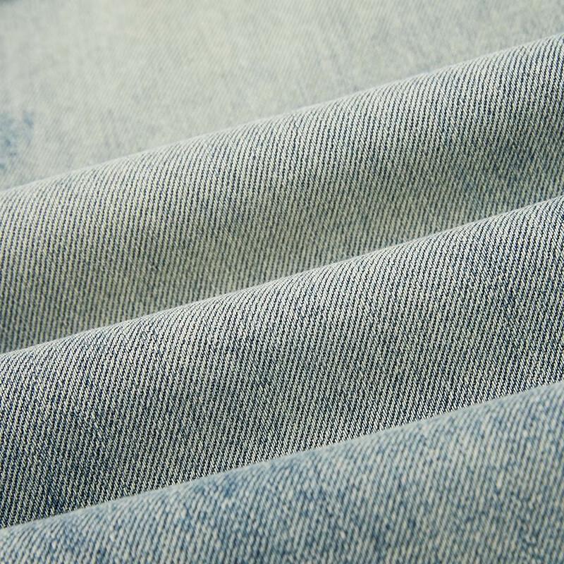 HLA Black Whale Men's Loose Straight-Leg Jeans