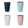 A Double-layer Mouthwash Cup Simple and Durable Face Wash Cup Creative Couple Toothbrush Cup Home Bathroom Accessory