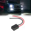 H7 Headlight Fog Lamp Wiring Harness Female Sockets Plug Ceramic Connector Adapter