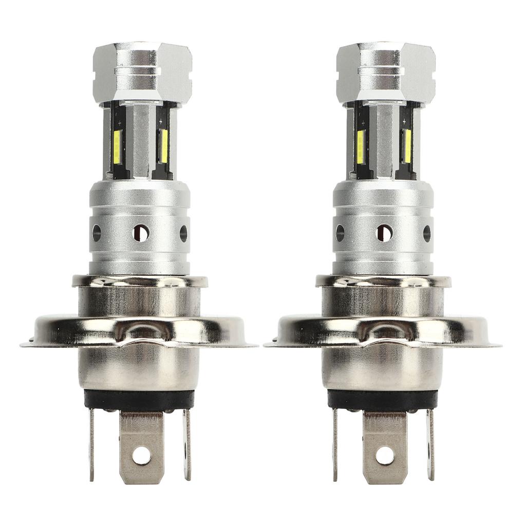 2 buc Bec far LED H4 100W pentru motocicletă 360 grade Super luminos Chip CSP Economisire energie