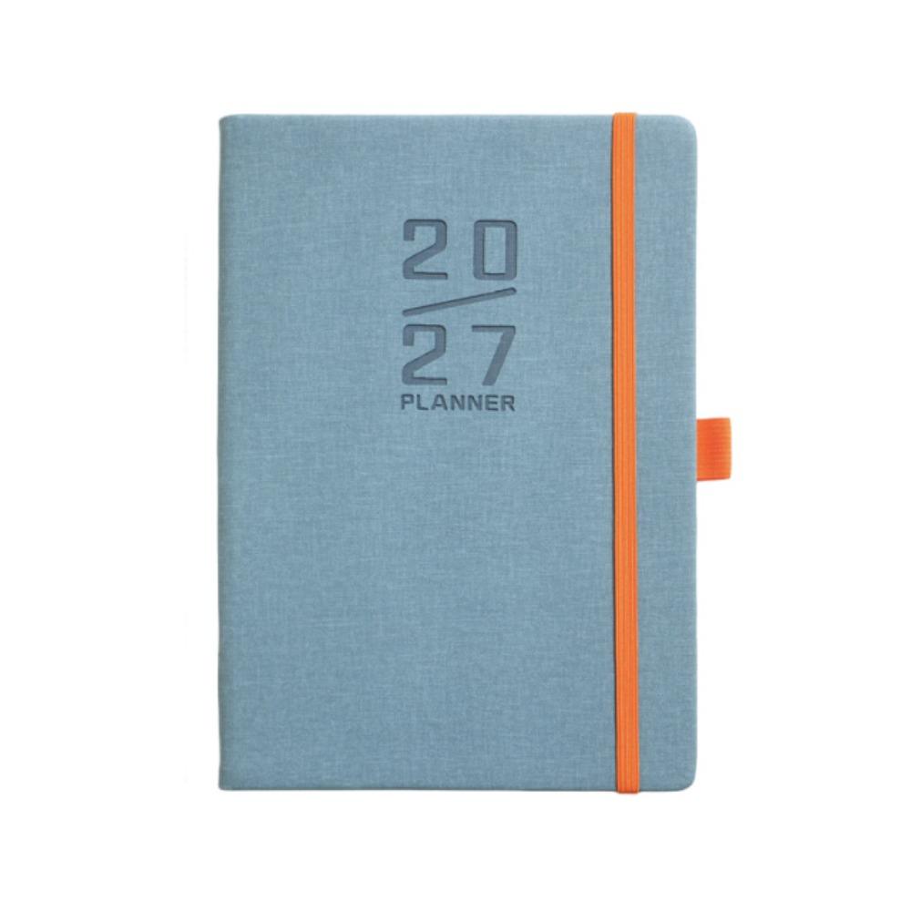 12 Months A5 Agenda Planning Notebook Wear-resistant To-do List Notebook School Office Supplies