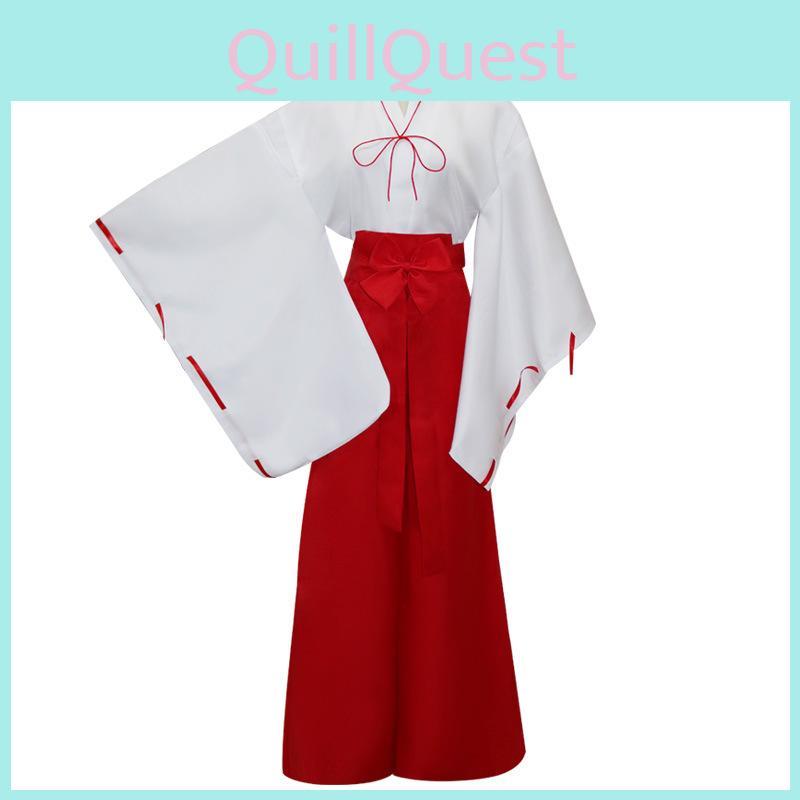 Anime Inuyasha Cosplay Kostüme in Premium-Qualität Platycodon Cos Kleidung Japanisches Hexenkostüm für authentisches Rollenspiel