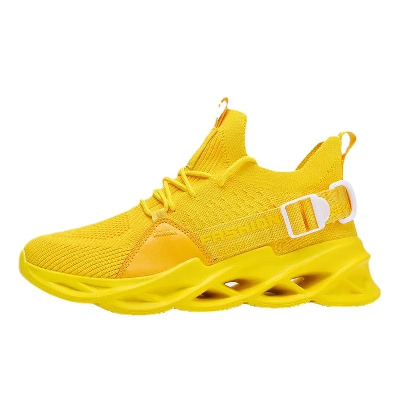 

Легкие мужские и женские спортивные дышащие кроссовки для бега, любители фитнеса на открытом воздухе, противоскользящие кроссовки с острым краем, теннисные туфли для мужчин 36