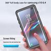 Red Pepper Anti-Slip Diving Protective Case with Fingerprint Unlock for Samsung S10/S10 Plus