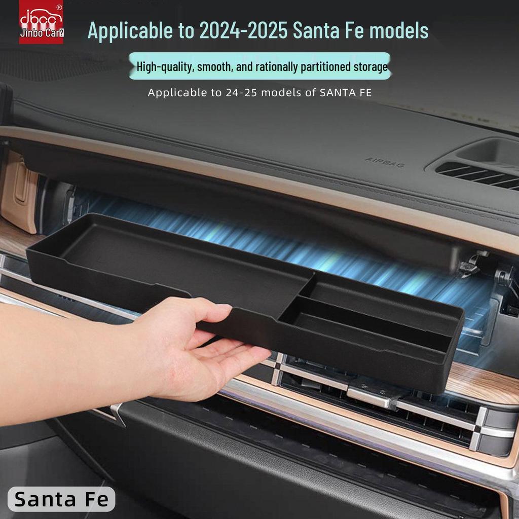 Passenger Side Glove Box Organizer for 2024-2025 Hyundai Santa Fe (5th Gen)