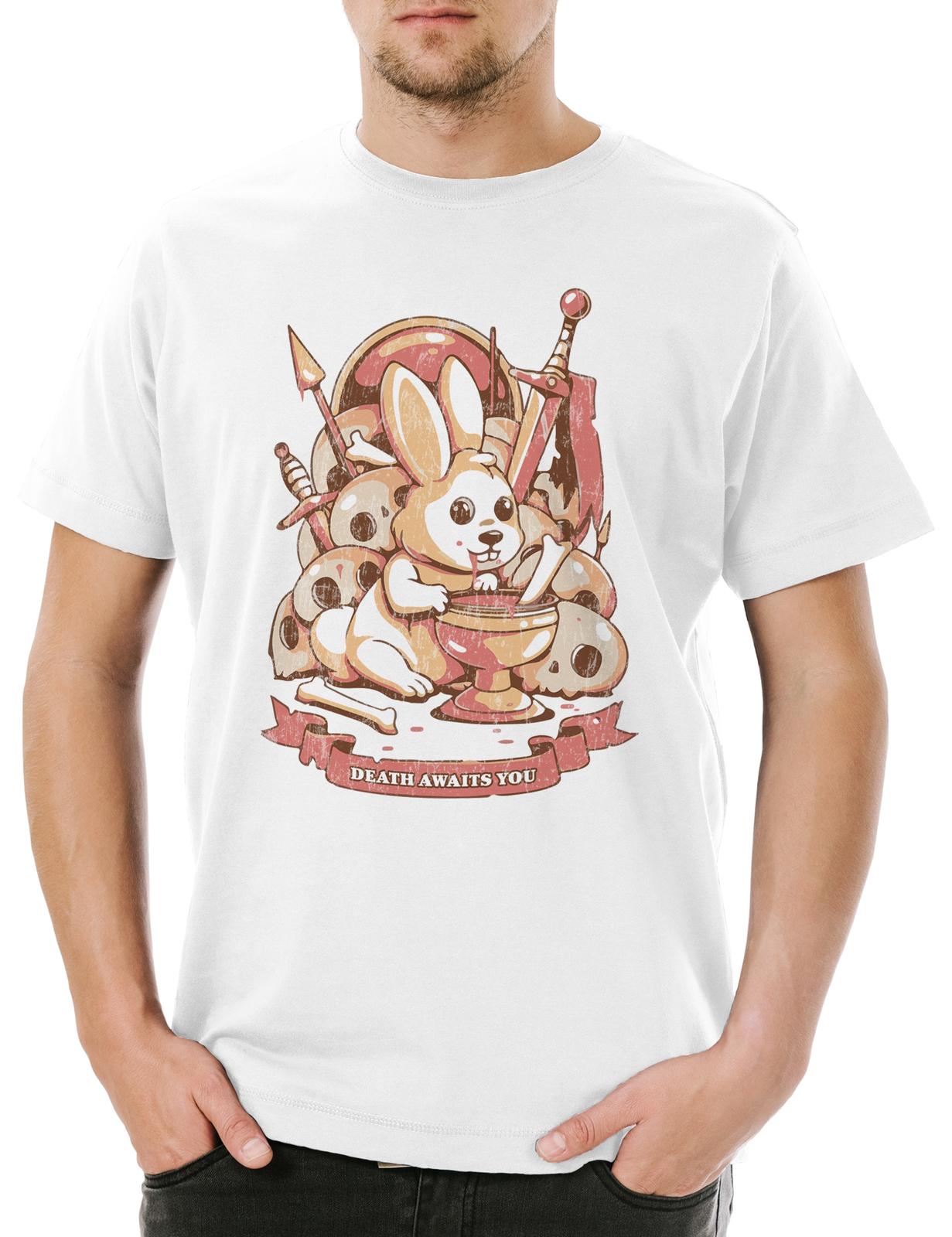 Killer Rabbit III Men s T-Shirt Mens Womens Tees Top Monty Knights Knights Python Of Ni Coconut 4XL