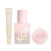 Zestaw baz pod makijaż KOK Radiant Long-Wear: Podkład, Korektor, Bronzer & Gąbeczka - Zestaw 4 sztuk.