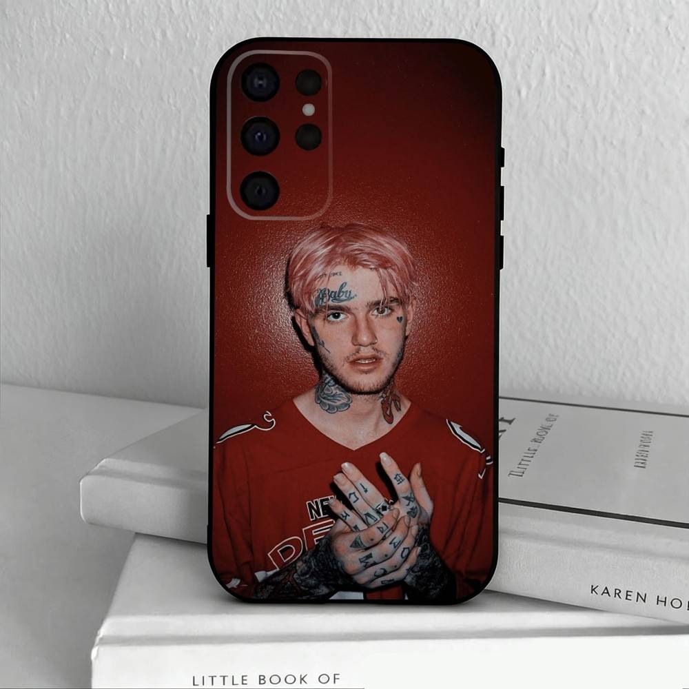 S-Star Shopping Lil Peep Handyhülle Für Samsung S25,S24,S21,S22,S23,S30,Ultra,S20,Plus,Andere Weiche Schwarze Hülle