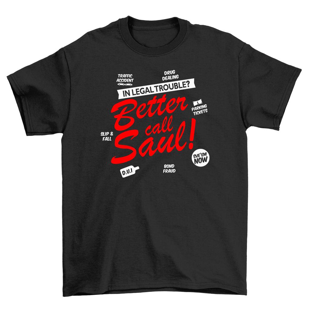 Better Call Saul Funny T-shirt For Those Who Need Legal Laughs Unisex Cotto