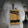 Compact Mini EDC Tool Bag Durable Waterproof Card Key Pouch Stretch Band Shoulder Straps Tool Organizers Bag Outdoor Activities