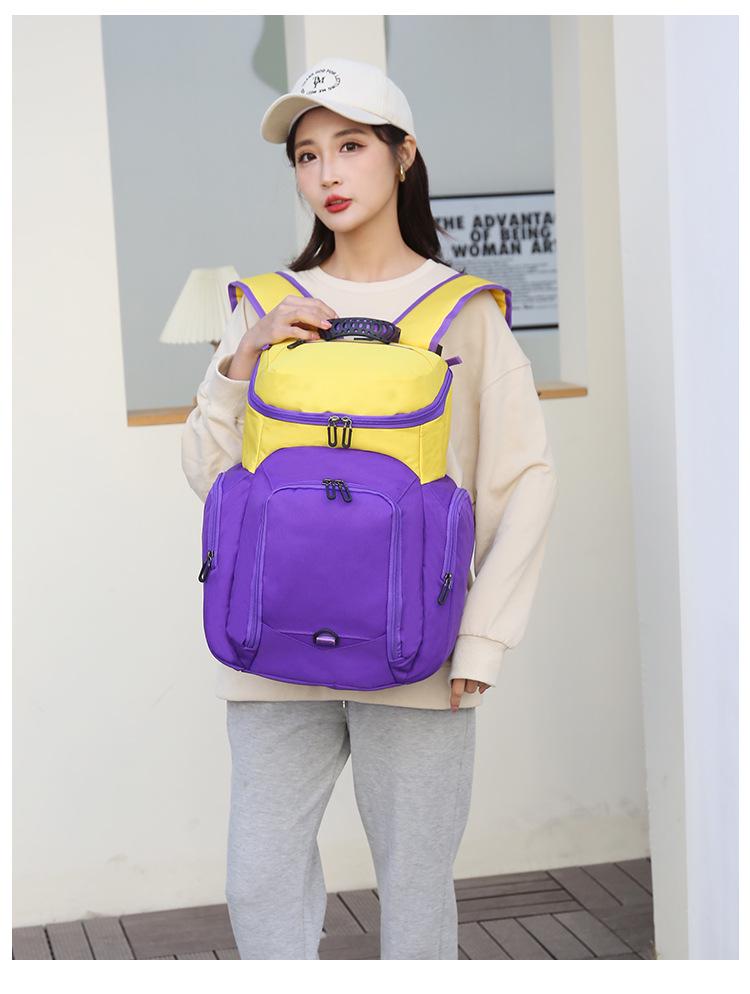 Multifunktionell basketryggsäck med stor kapacitet och anpassad logotyp