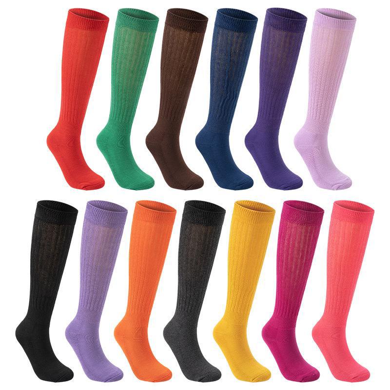 European & American Terry Towel Sports Socks - Slouch Style Bubble Running Pile Socks