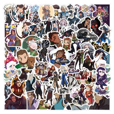 110 Vox Machina Film and Television Graffiti Stickers Decorative Scooter Notebook DIY Stickers