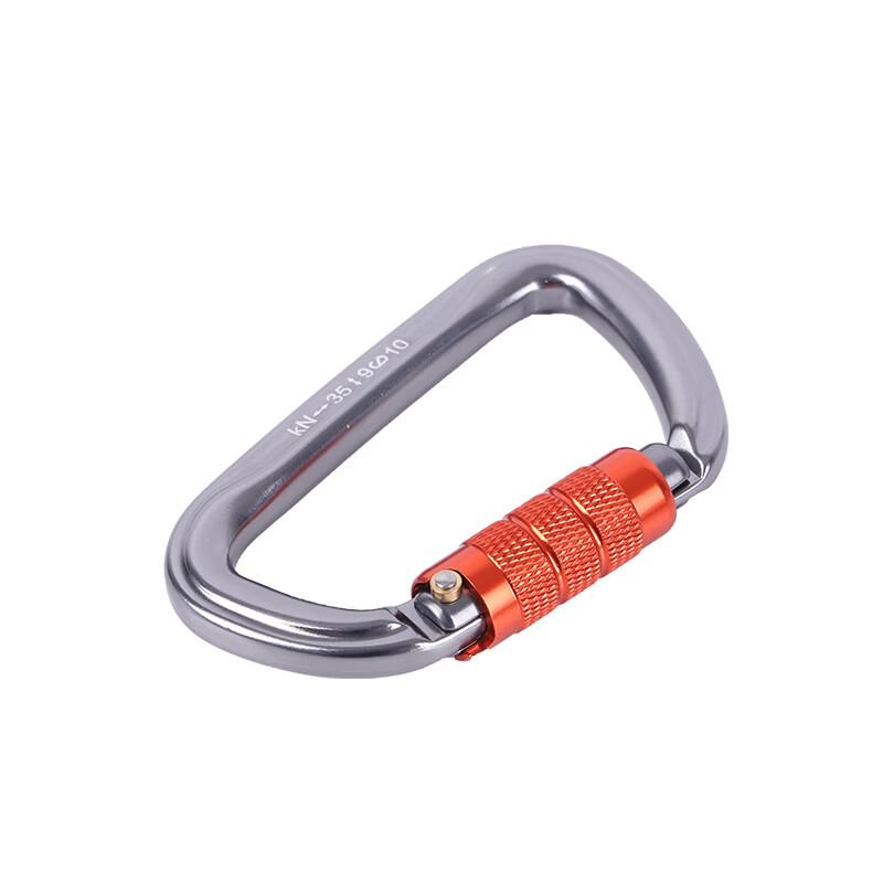 lieve D-Type 3-Stage Auto-Lock Climbing Carabiner