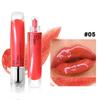 Pearlescent Glitter Plumping Lip Gloss Mirror Jelly Moisturizing Liquid Lipstick Clear Mermaid Pink Sexy Lip Tint Lips Cosmetics