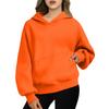 Women's Oversized Hoodies Fleece Sweatshirts Fashion Pullovers Winter Clothing