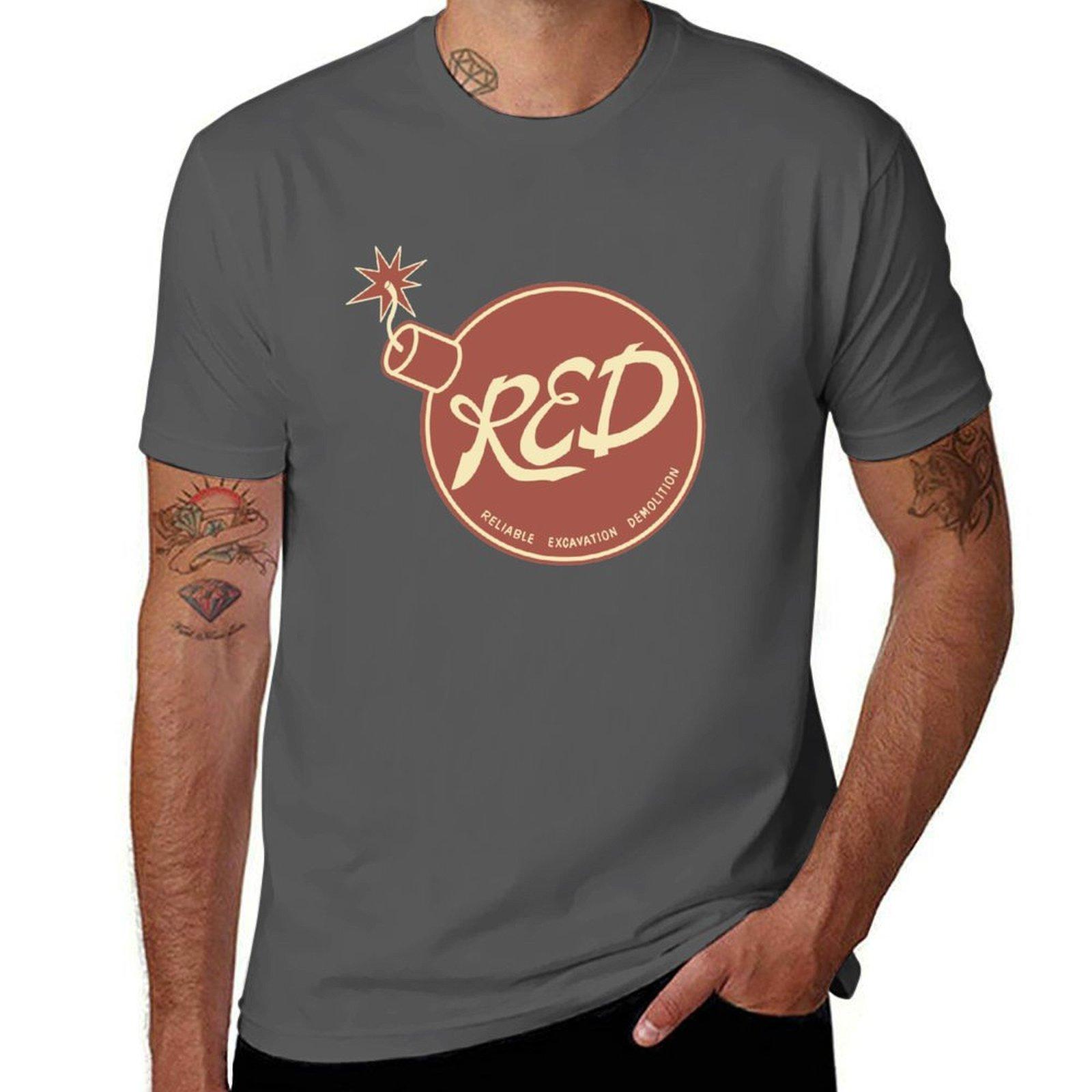

Team Fortress 2 Red Team T-Shirt graphic tee shirt cotton man t-shirts Louboutins T-shirts man black t-shirts for men 4XL