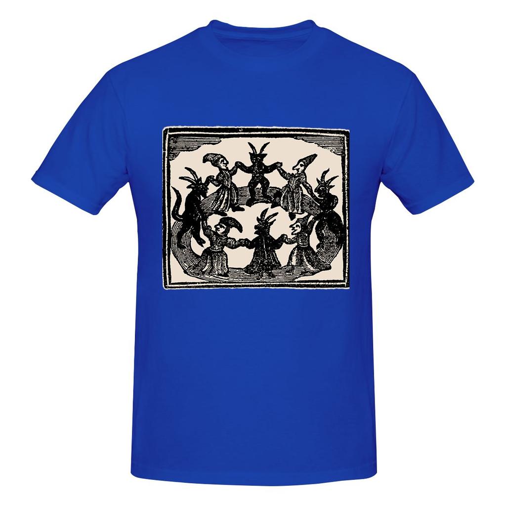 Witches Circle Dance Soft And Glutinous Tshirtminimalist Style Atmosphere Tee