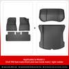 LUCKEASY Right Drive for Tesla Model 3 Model Y  2023 Car All-weather Floor Mat Trunk Pad Protective Interior Accessories