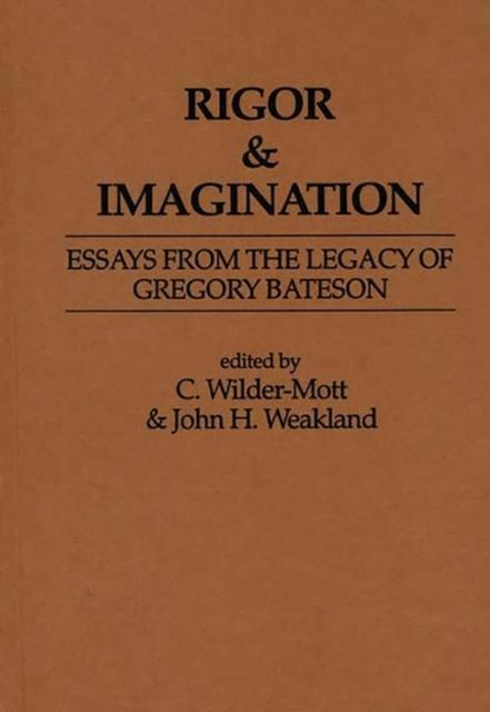 The Essays from the Legacy of Gregory Bateson Book