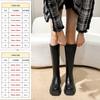 Big tube circumference fat mm women's boots large size thick leg boots thigh circumference widened knight boots wide tube boots trouser tube boots