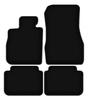 BASIC schwarze Velours-Fußmatten für: BMW 8 G16 Gran Coupé (2019-2022)