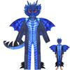 Kids Dragon Costume Dress Up Halloween Costumes for Children Cosplay for Festival Carnivals Party Favors Boys Girls Easter