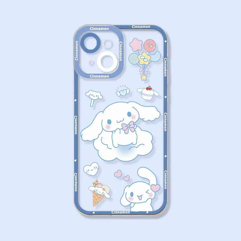 Pretty Cute Cinnamoroll Case For Xiaomi Redmi 15C Note 15 Pro 14C Note 14 13 12 10 11 Pro Plus 11S 13C 12C 5G 4G Clear Casing