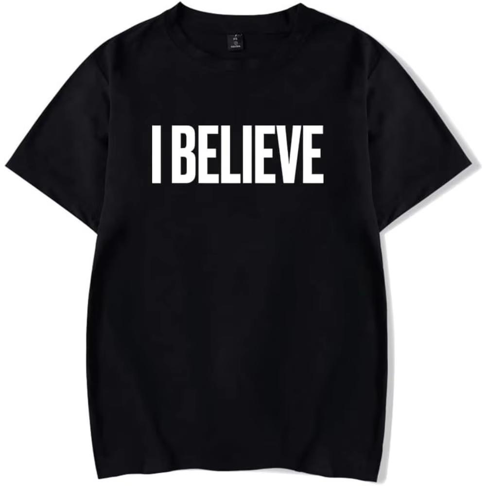 

Phil Wickham I Believe Tour 2026 Merch Short Sleeve Summer Fashion Cotton T-shirt Unisex Fashion Crew Neck Top S разноцветный
