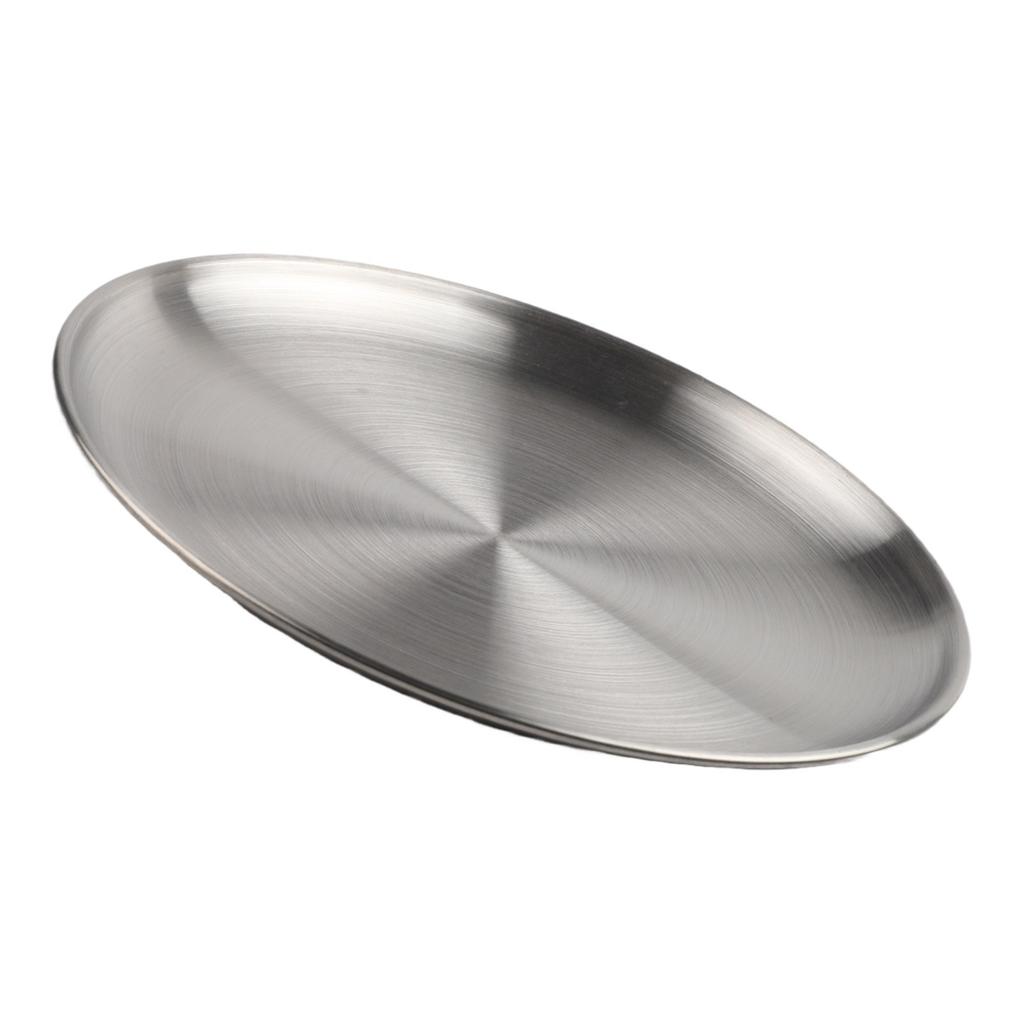 Stainless Plate Set Camping Plate Set Heat Resistant
