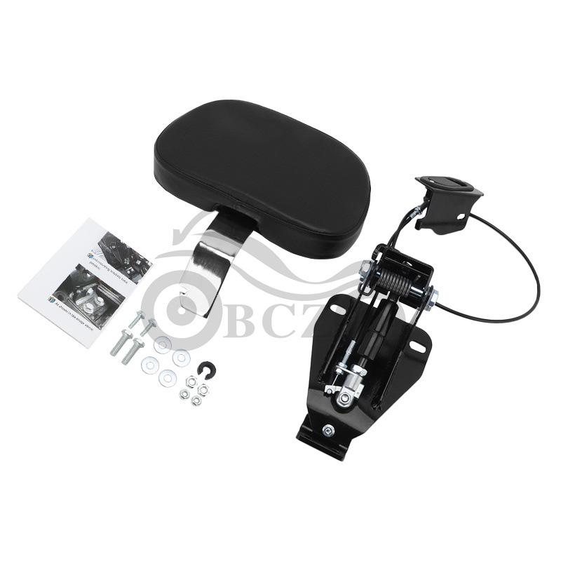Harley Ultra Classic Street Glide Hydraulic Driver Backrest (2009-2020) - Motorcycle Accessory