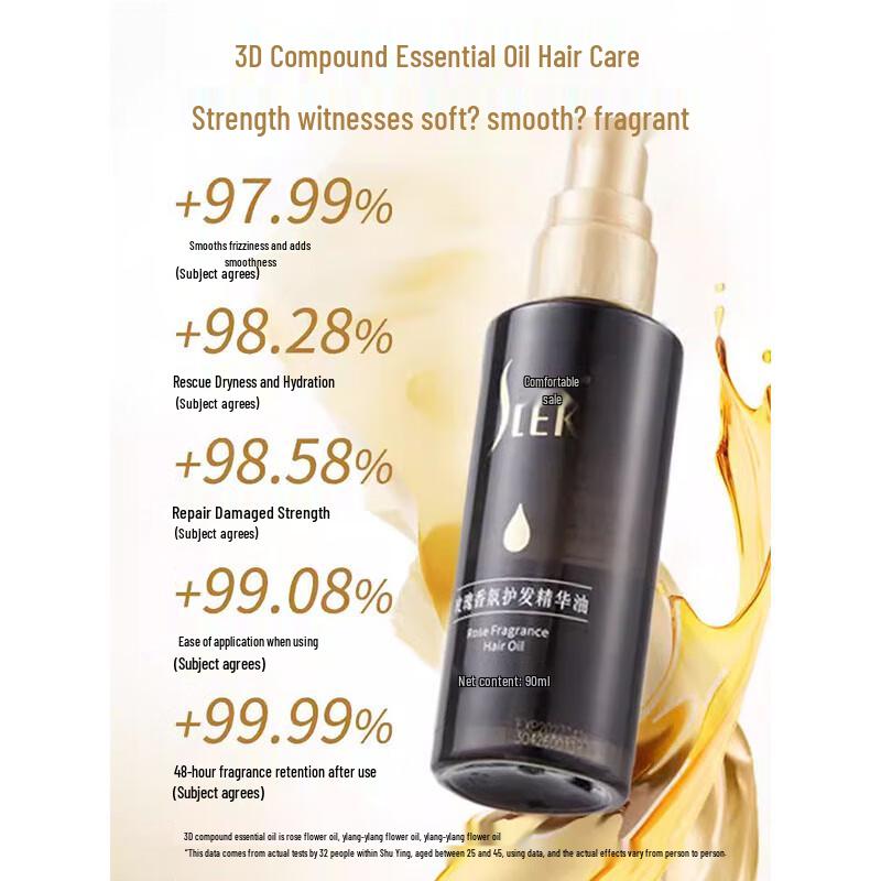 Shu Lei Rose Fragrance Hair Oil