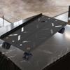 PC Chassis Bracket with 360 Swivel Wheels for Smooth Office Relocation