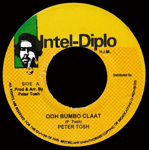 

7inch Record PETER TOSH Ooh Bumbo Claat NONE Intel Diplo Jamaica Reggae Ska Dub Used