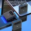 2.4G Wireless Collar Clip Microphone Clip on Microphone Mic Transmitter and Receiver with Clip Portable Rechargeable