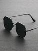 1PCS Unisex Geometric Metal Frame Temperament Fashion Glasses For Outdoor Travel Driving Daily Life Accessories