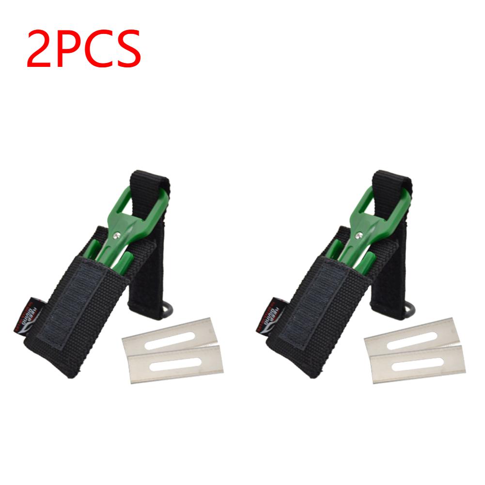 1/2Pcs Scuba Diving Cutting Special Knives Line Cutter Underwater Knives Spearfishing Secant Equipment Tools 8 Colors Optional